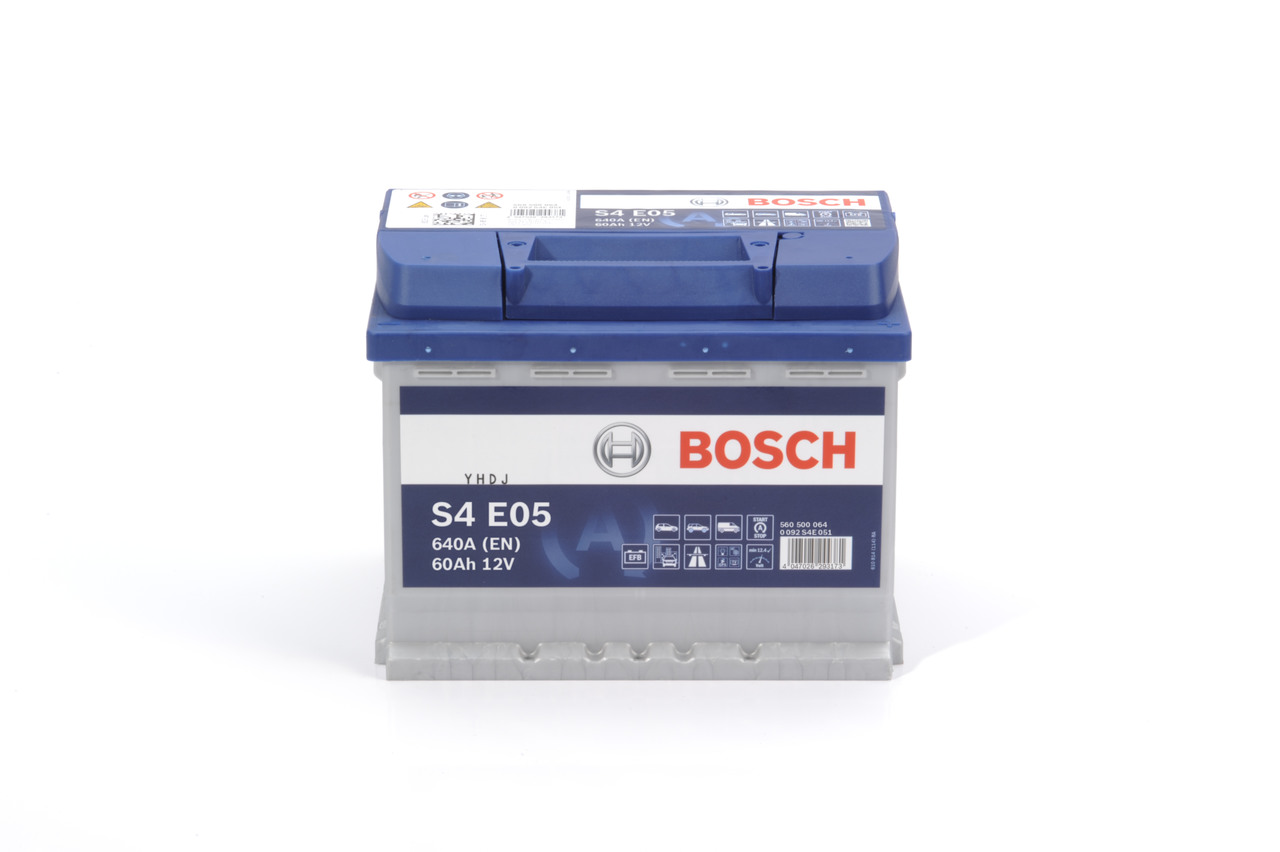 ΜΠΑΤΑΡΙΑ BOSCH R+ 0092S4E051  12V 60AH 640A   S4 E05 